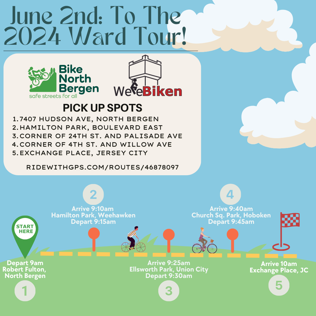 Ride to the 2024 Ward Tour!
